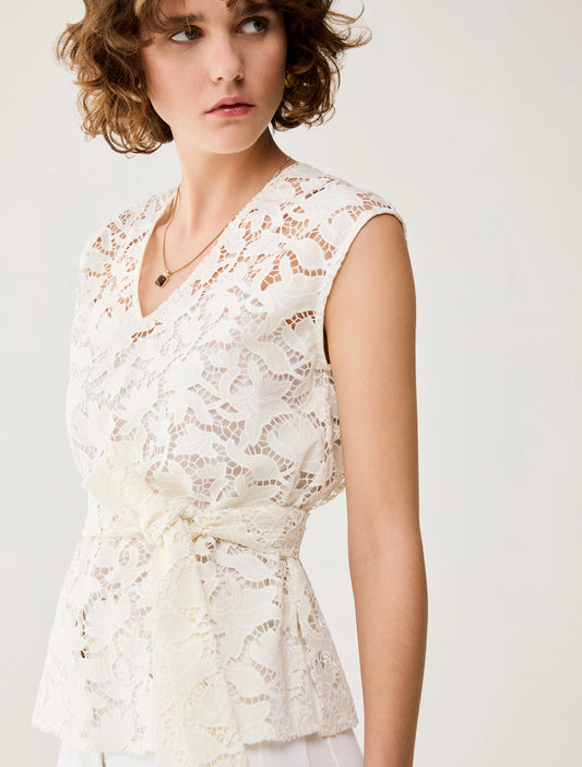 Penny Black PBPPALIO Blusa in cotone sangallo