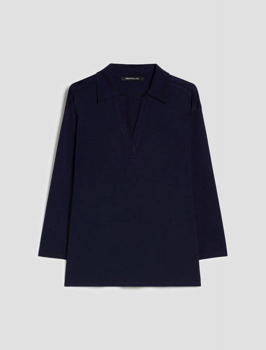 Fluid piqué jersey polo shirt PENNY BLACK PBJVOLANTE - 1971066602003