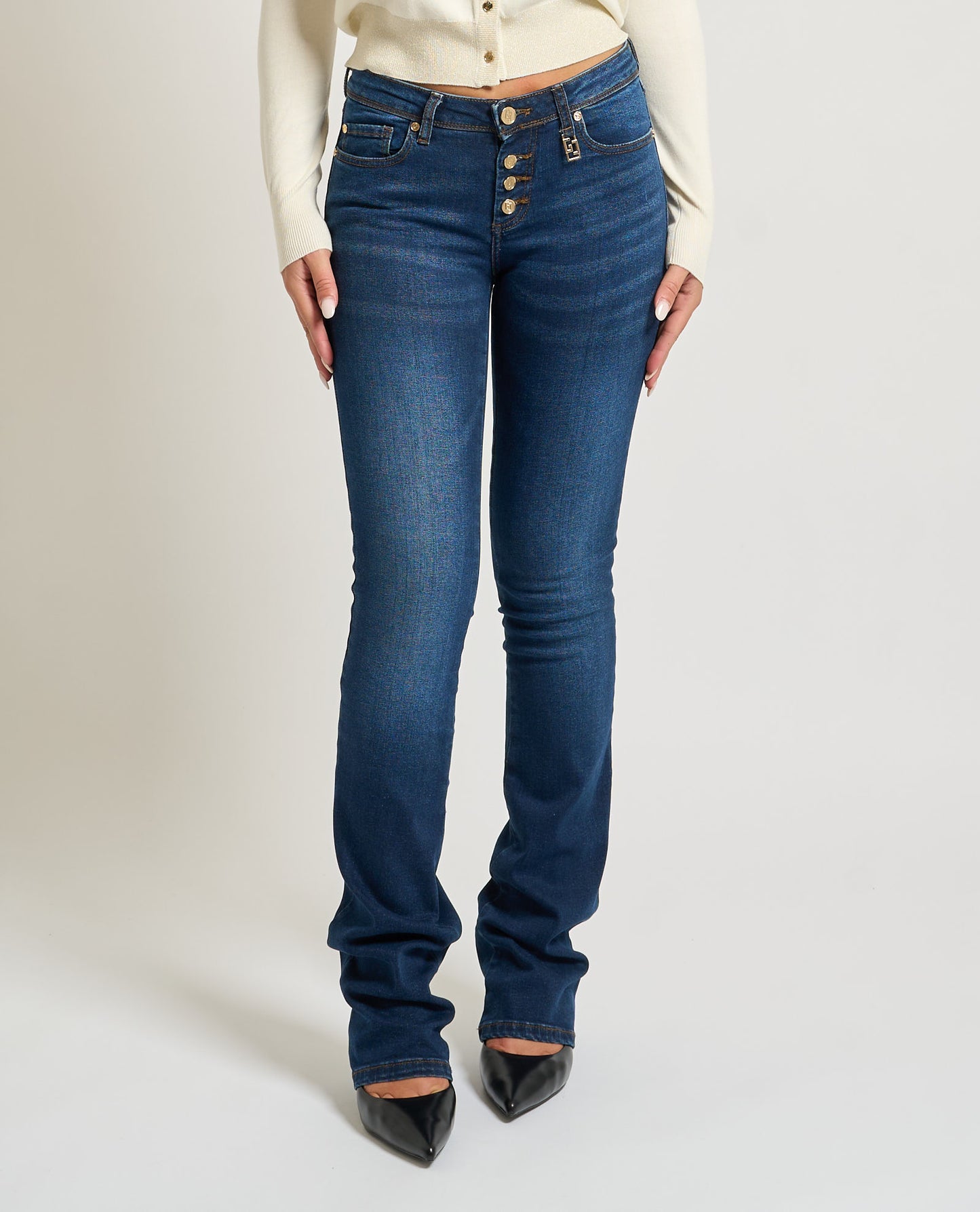 Gaudi 521BD26025 Jeans donna in denim stretch