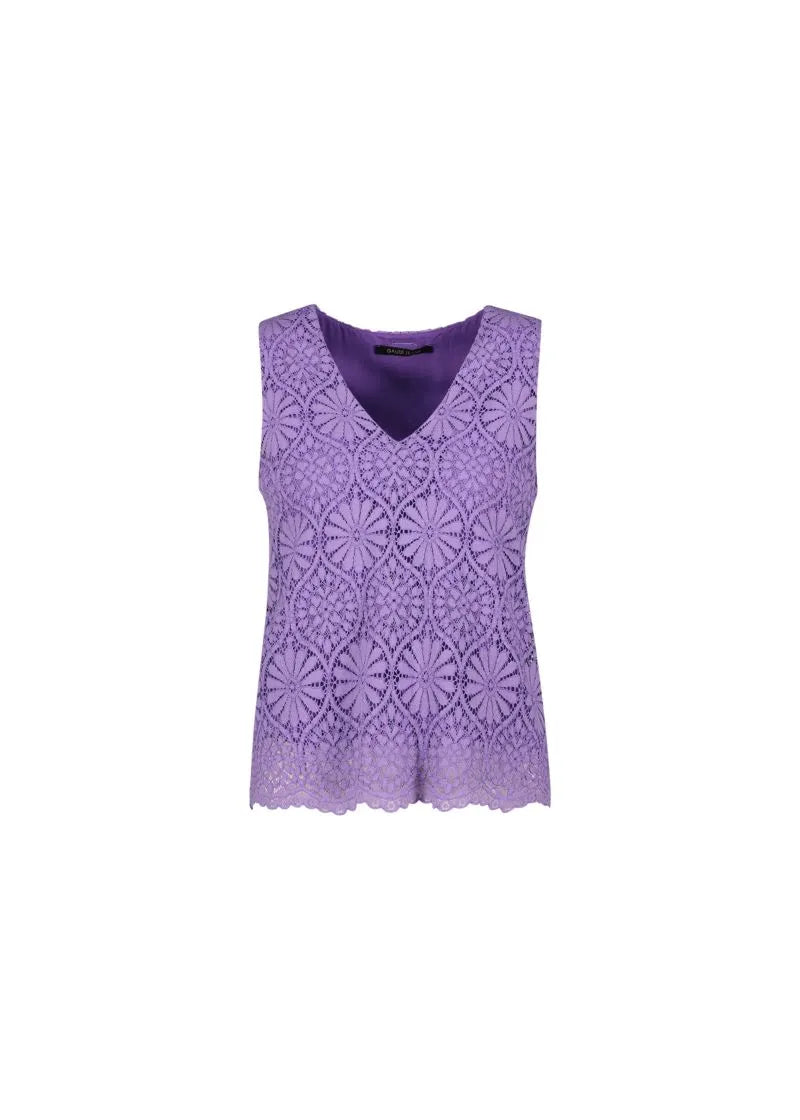 TOP CON PIZZO GAUDI ARTICOLO BD45020_2661
