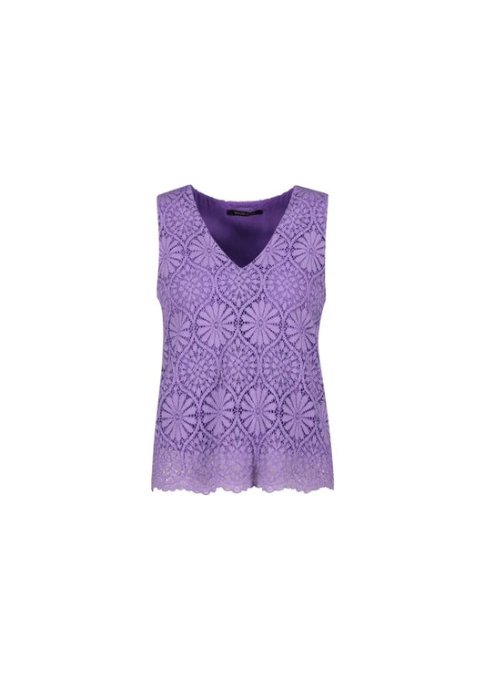 TOP CON PIZZO GAUDI ARTICOLO BD45020_2661
