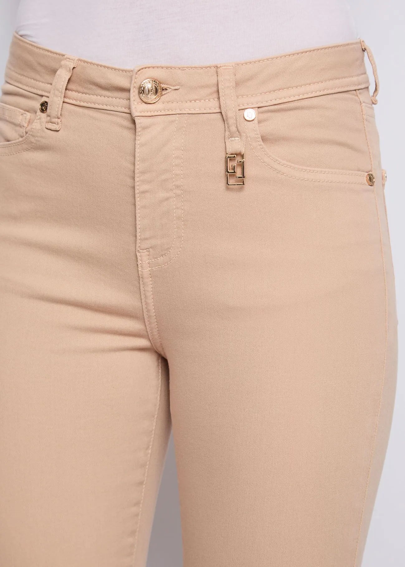 Pantaloni da donna in twill GAUDI 521BD25002_3222