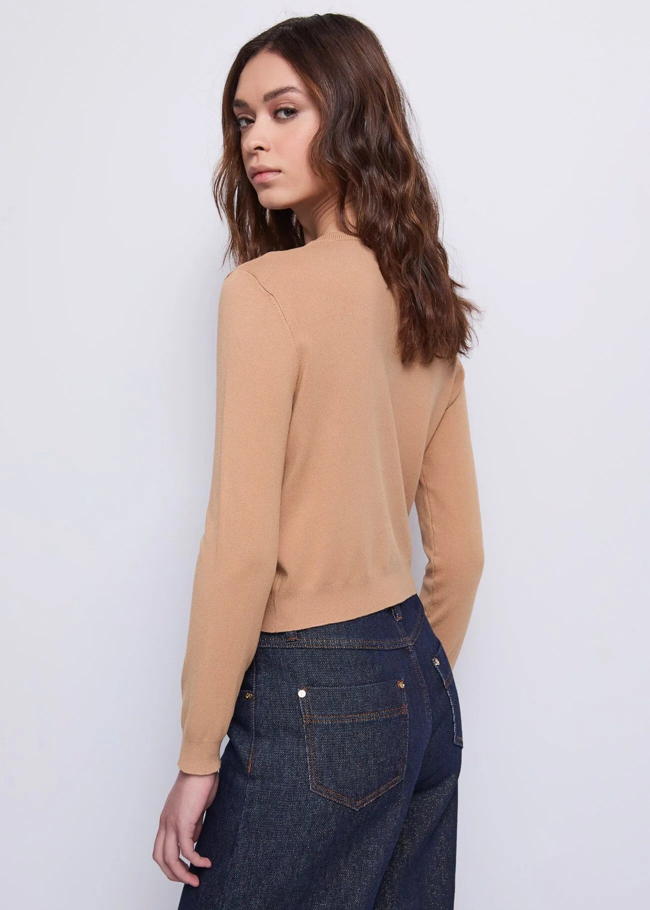 Cardigan da donna con bottoni dorati GAUDI 521BD53002_2369