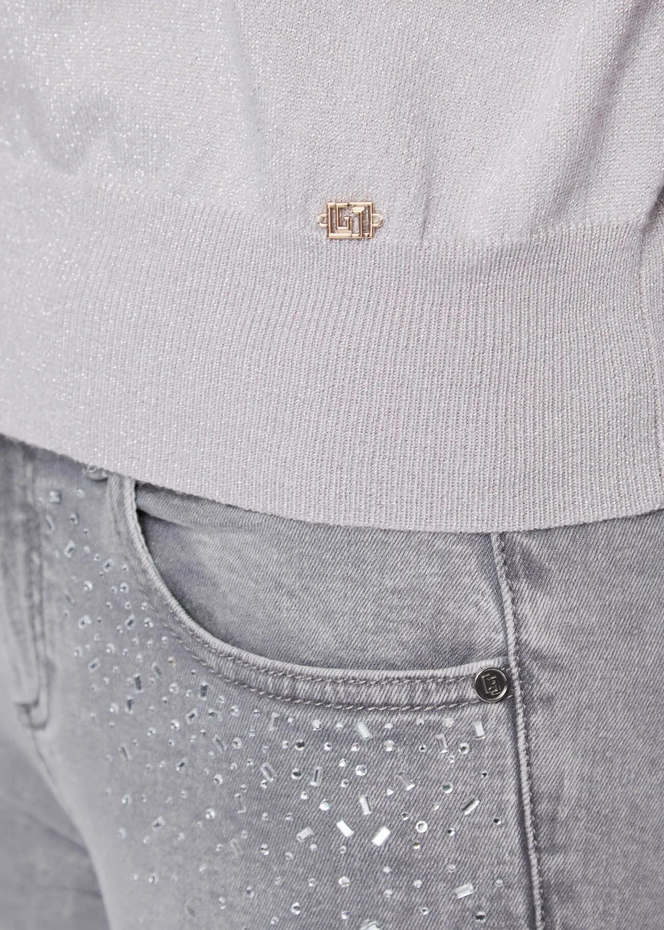 Maglia da donna in filato lurex GAUDI 521BD53052_2212