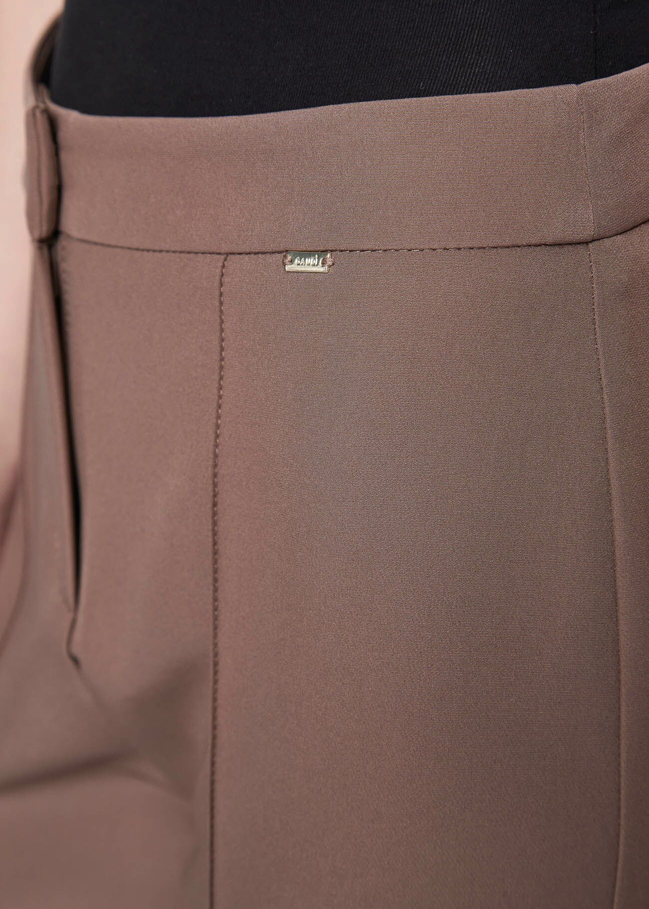 Pantaloni flare da donna a vita alta GAUDI 521FD25014_3331