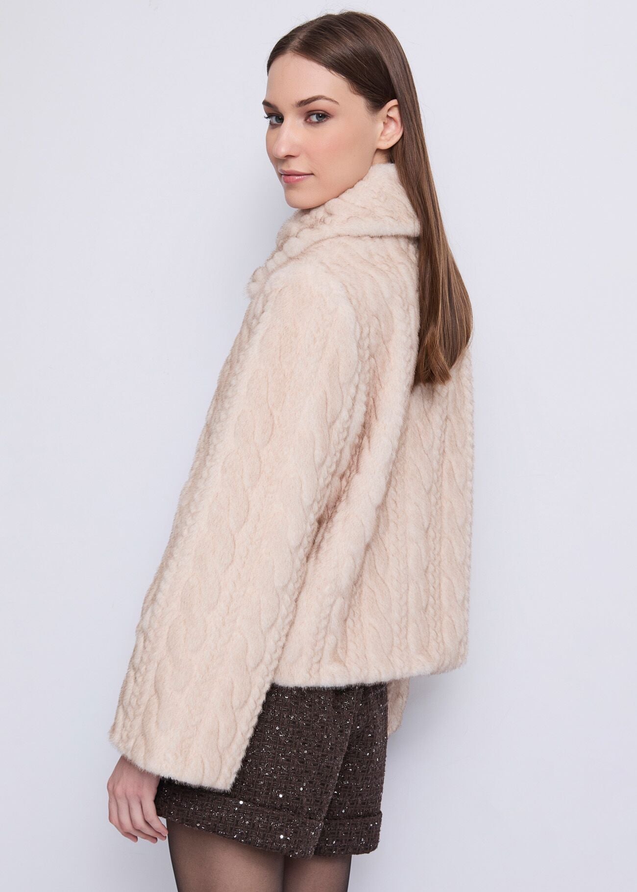 Giacca da donna in ecopelliccia GAUDI 521FD39006_2282
