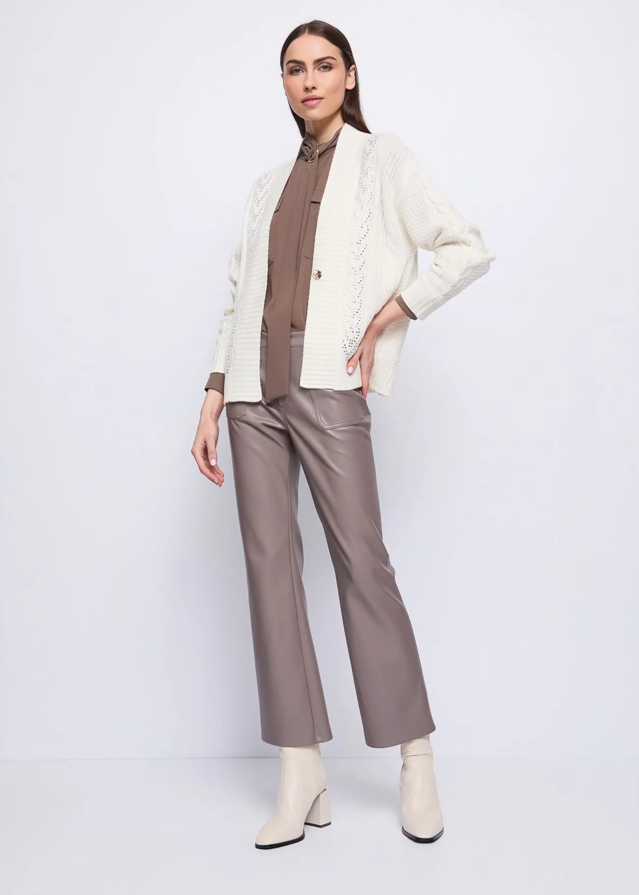 Nuova Collezione Cardigan da donna con strass gaudi 521FD53015_3213