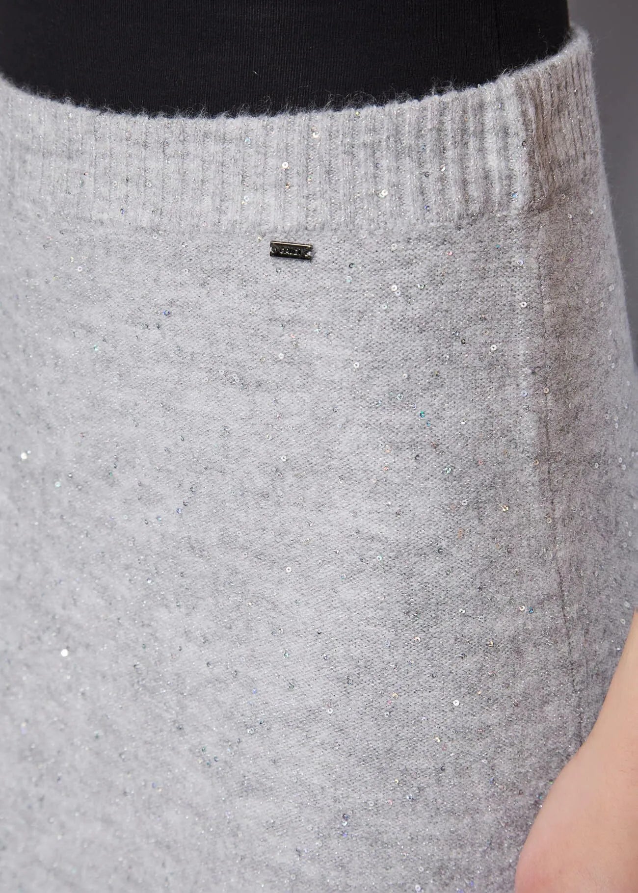 Nuova Collezione Gonna longuette grigia con paillettes GAUDI 521FD73002_2082