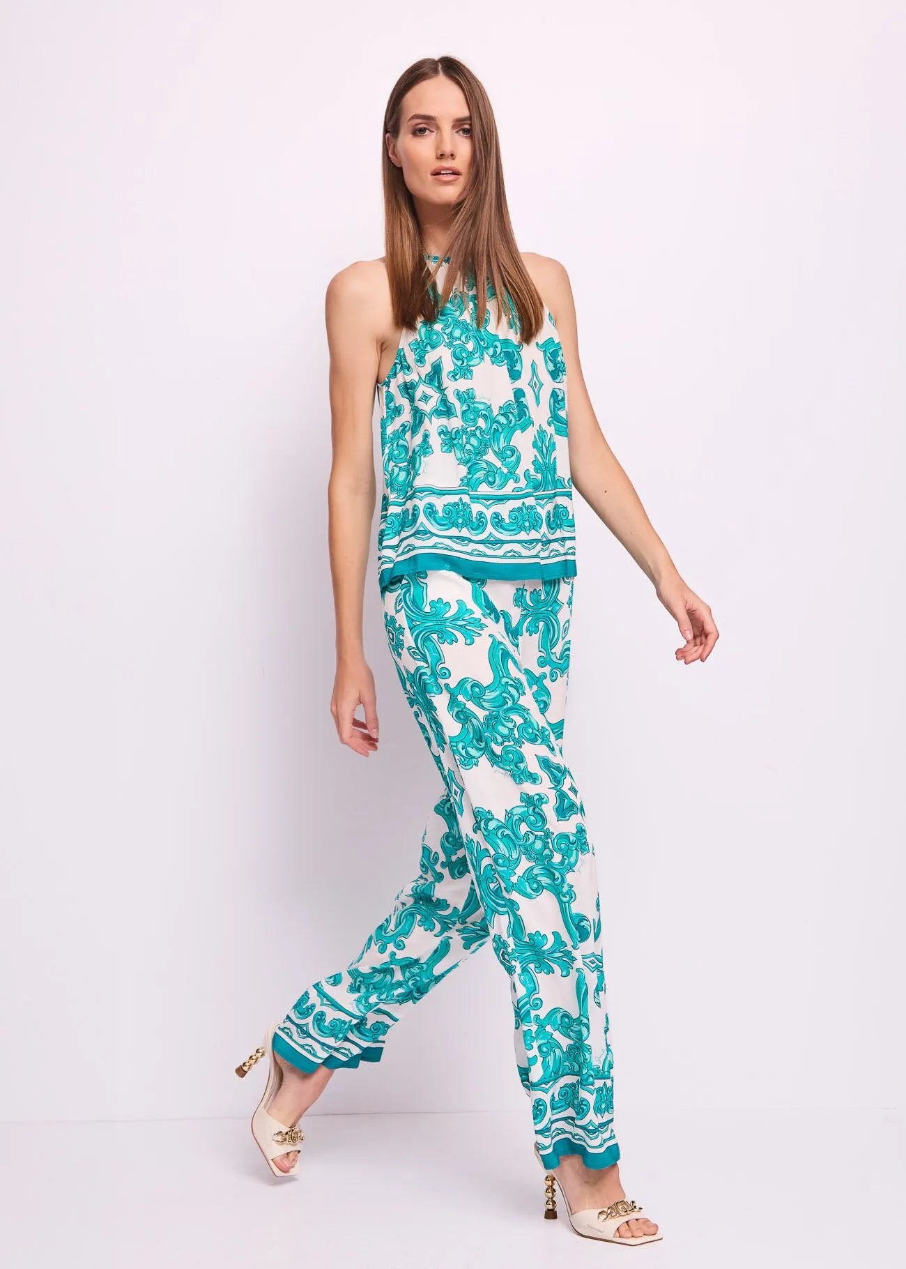 Pantaloni da donna stampati GAUDI 511FD25017