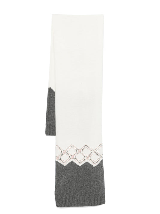 Sciarpa in misto lana con strass LIUJO articolo  TF4298MS55LC3481T.U.