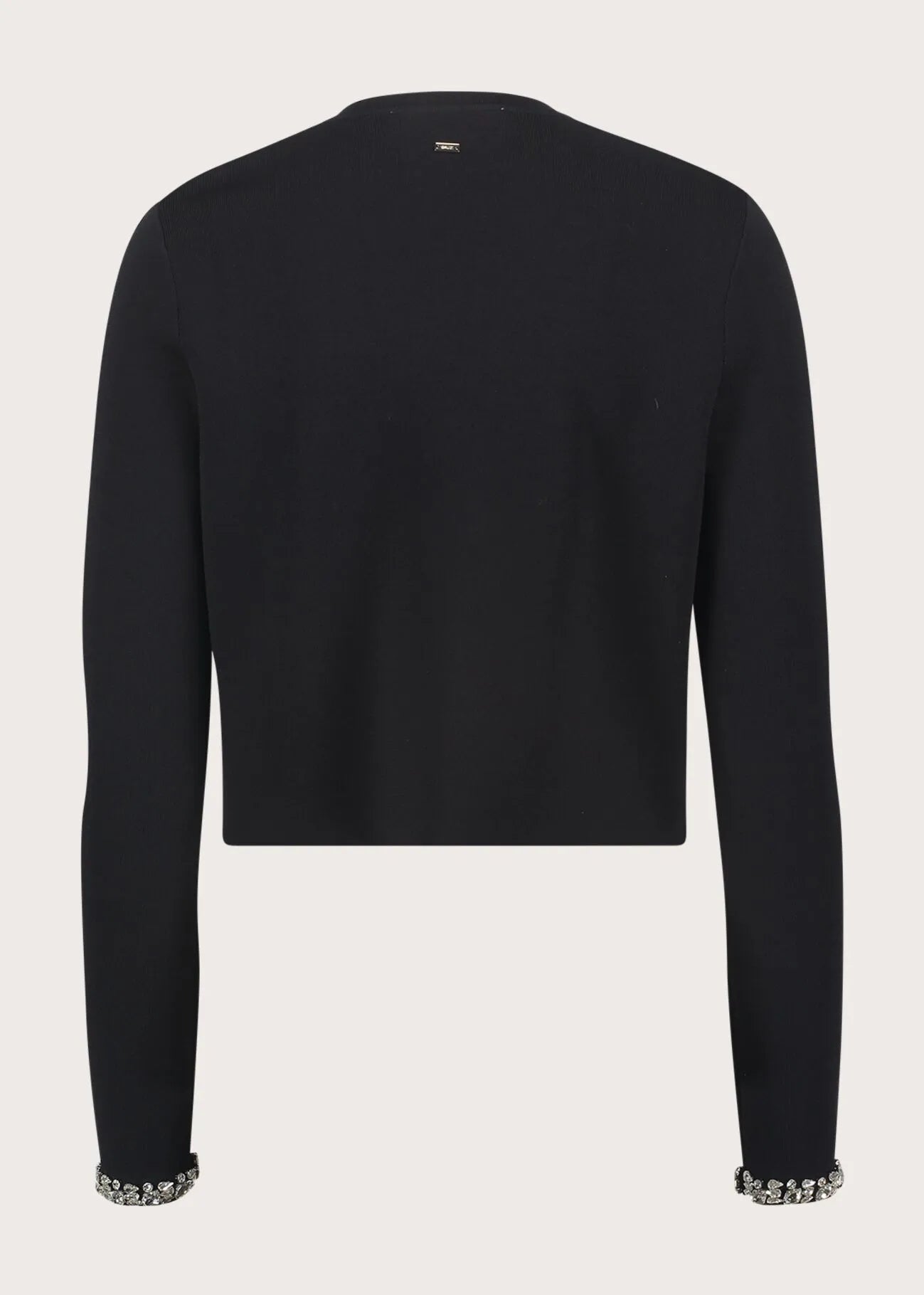 Cardigan girocollo in misto viscosa