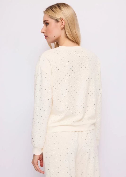 GAUDI 611BD64024_2101 Women's White Scuba Cotton T-Shirt