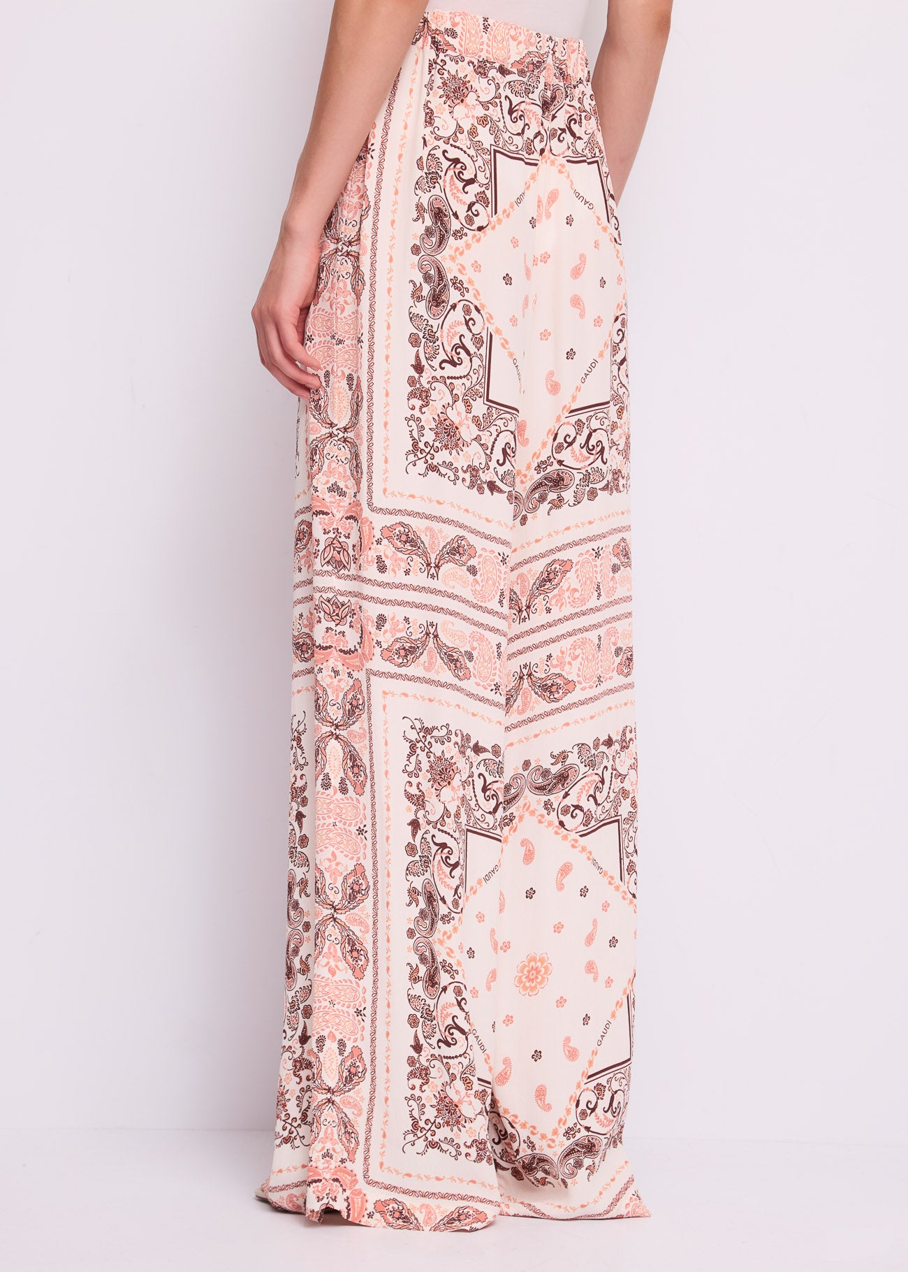 Gaudi 611FD25001 Pantalone Lungo Stampato