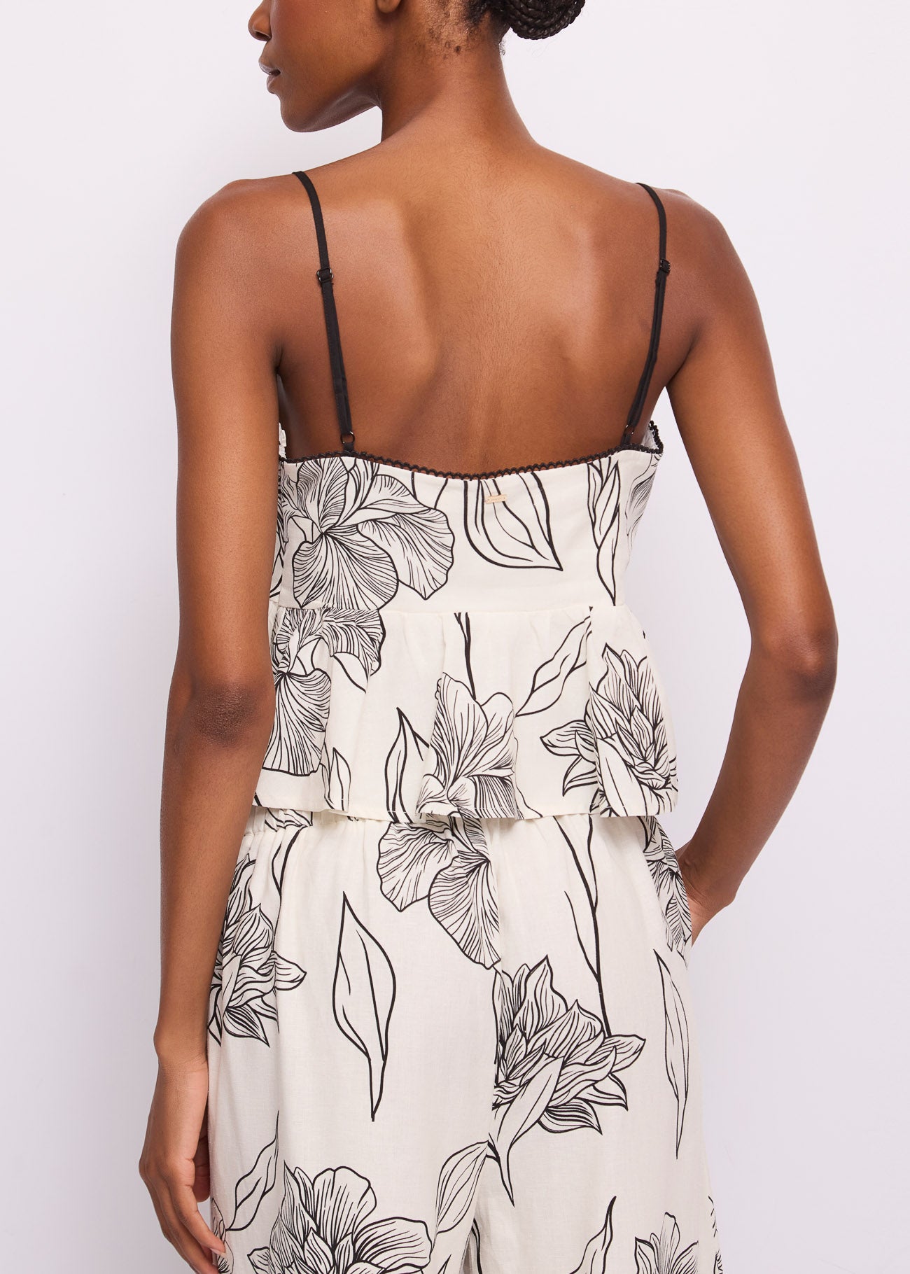 Gaudi 611FD45040 Top Stampato Floreale