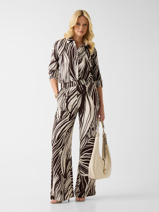 Guess W6GB19W1972 Pantaloni in viscosa