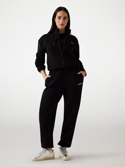 Guess V4BQ14K7UW2 Felpa con zip e strass