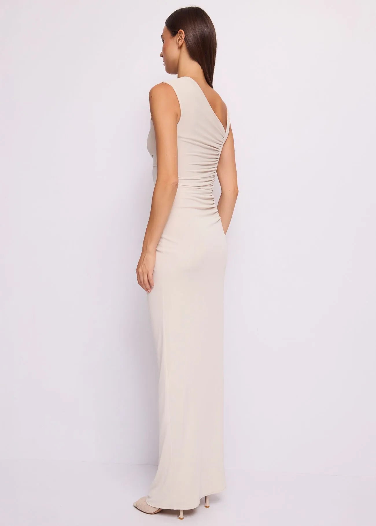 Gaudi 611fd14006 Abito da donna con drappeggio e spacco