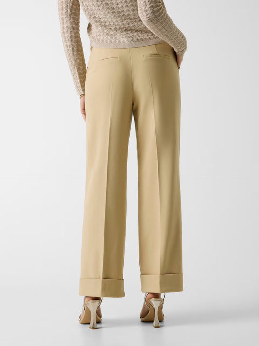 Guess W6GB17W1894 Pantaloni flare con cintura regolabile