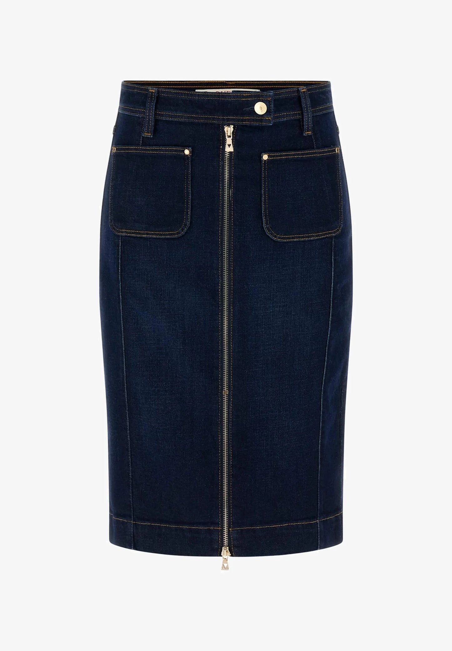 Gonna W6RD0UD6881 longuette in denim