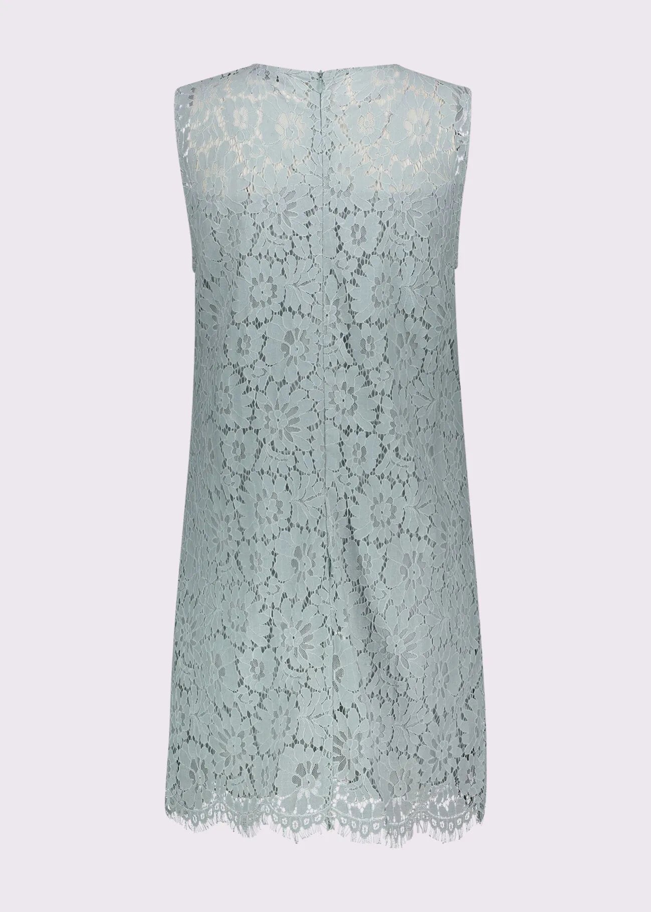 Gaudi 611FD15011 Abito azzurro da donna in pizzo macramè