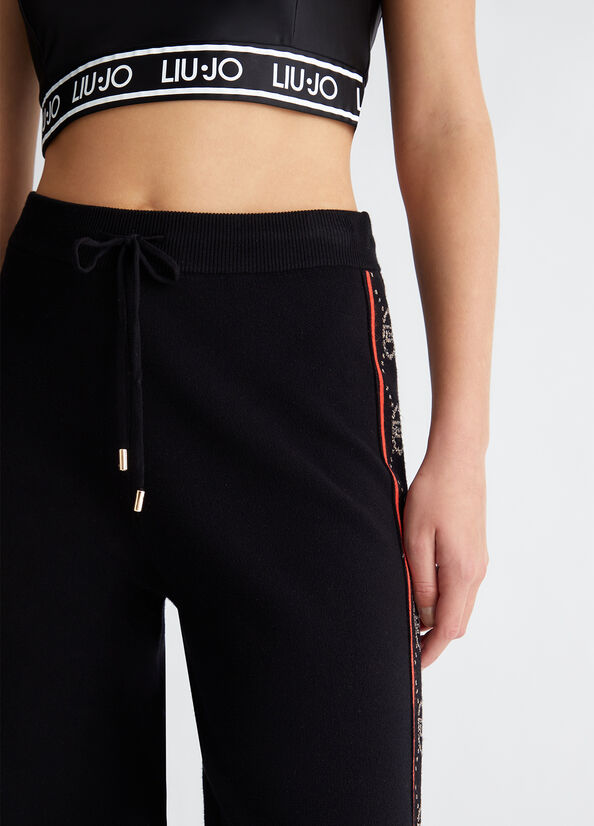 Pantaloni jogging in maglia LIUJO articolo TF4226MS63LA4279