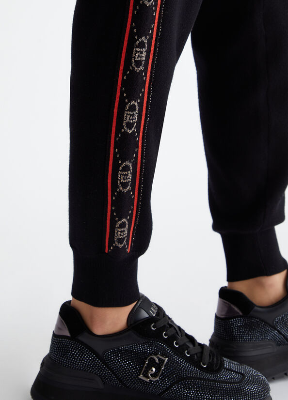 Pantaloni jogging in maglia LIUJO articolo TF4226MS63LA4279
