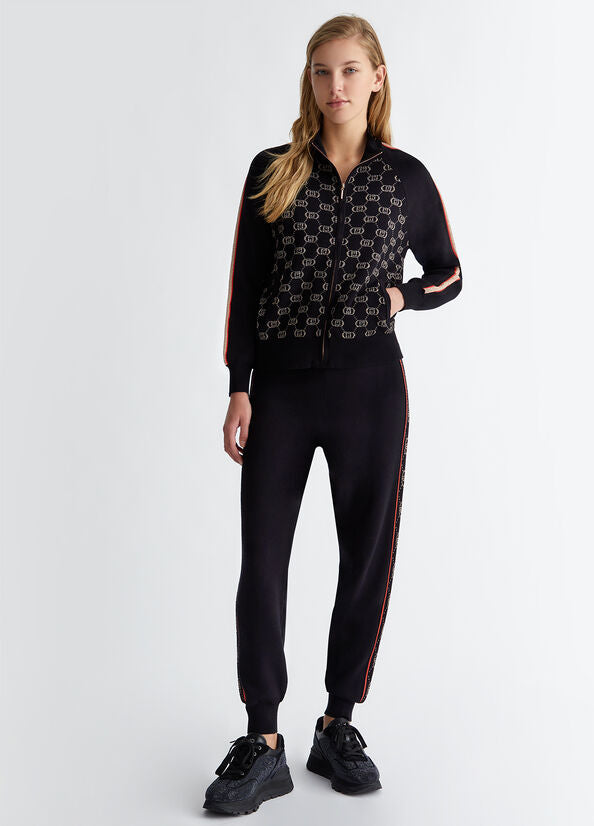 Pantaloni jogging in maglia LIUJO articolo TF4226MS63LA4279