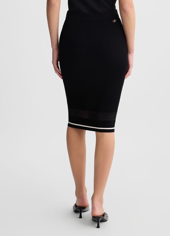 Gonna in maglia LIUJO articolo TA5210MS02703L44