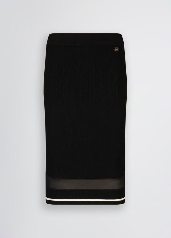 Gonna in maglia LIUJO articolo TA5210MS02703L44