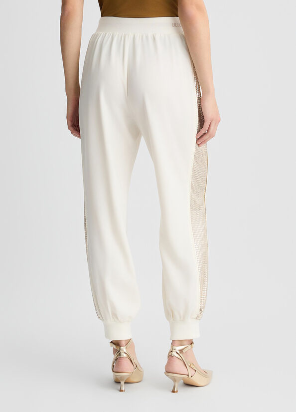 Pantalon de jogging à paillettes LIUJO, article TA5264TS423M9185