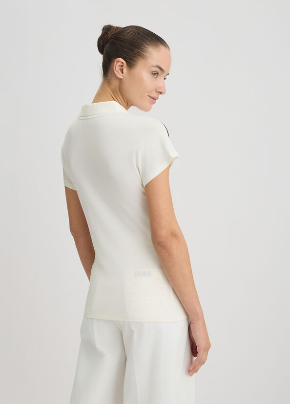 T-shirt in piquet liujo articolo TA5183J488310105