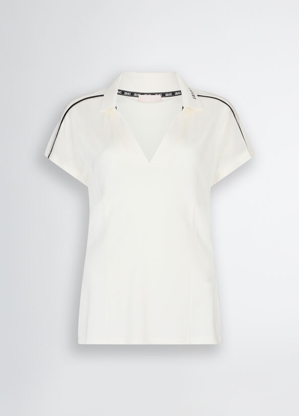 T-shirt in piquet liujo articolo TA5183J488310105