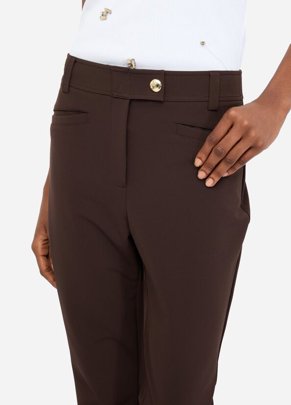 Pantaloni flare a vita alta LIUJO articolo TF5266T262090915