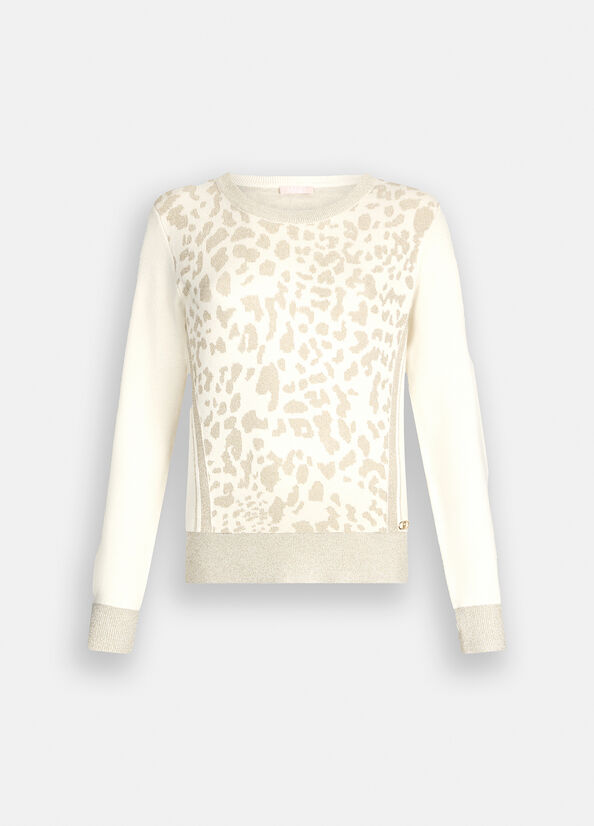 Maglia animalier LIUJO articolo TF5172MS49IA4351