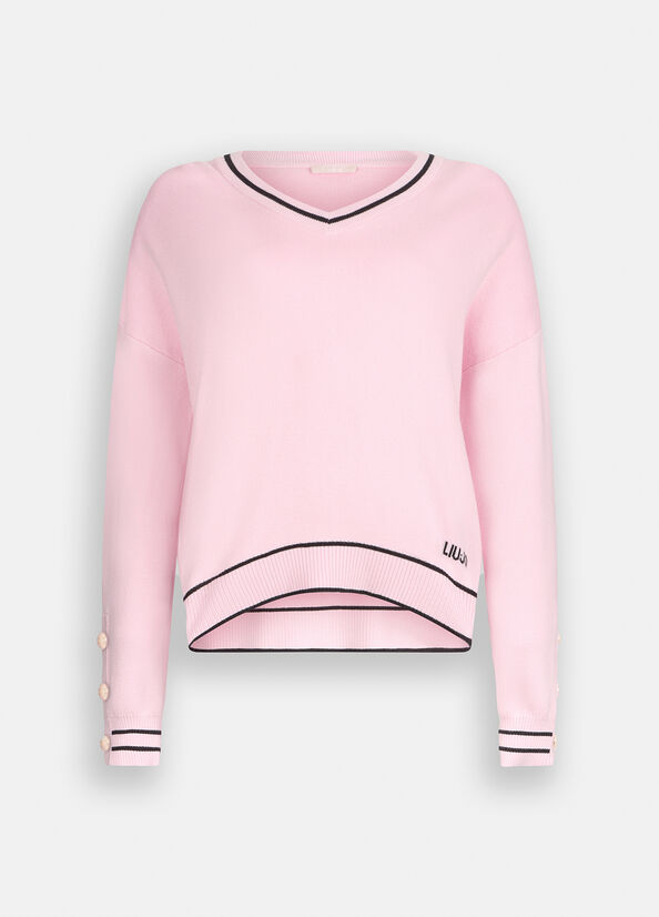 articolo TF5229MS59LB3649 Maglia in misto seta LIUJO