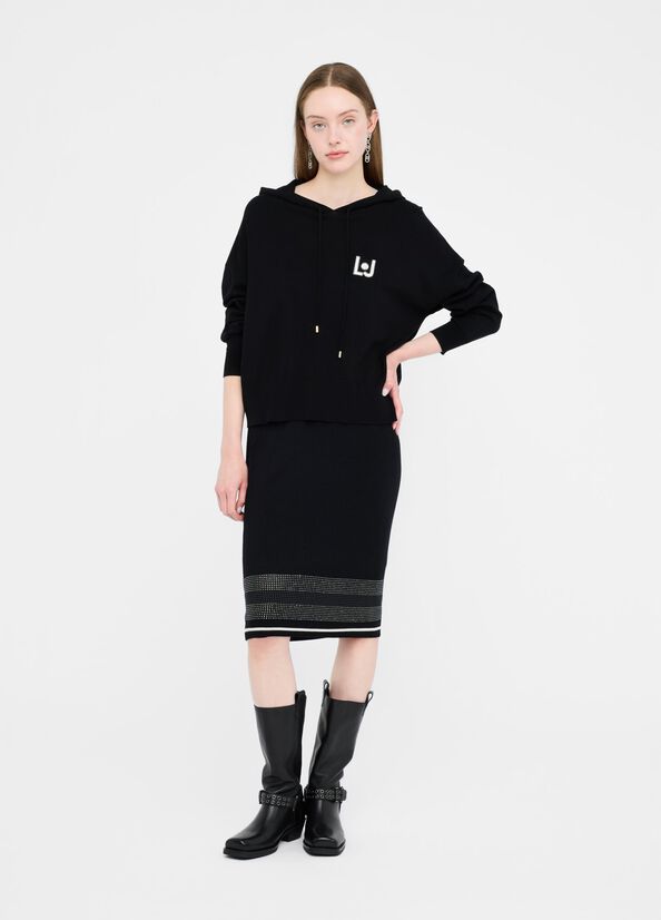 Felpa in maglia articolo TF5216MS63LN9579 LIUJO