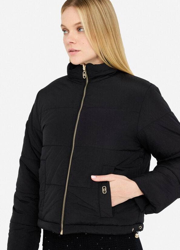 articolo TF5015MA93FA3573 Giacca in nylon trapuntato e maglia LIUJO