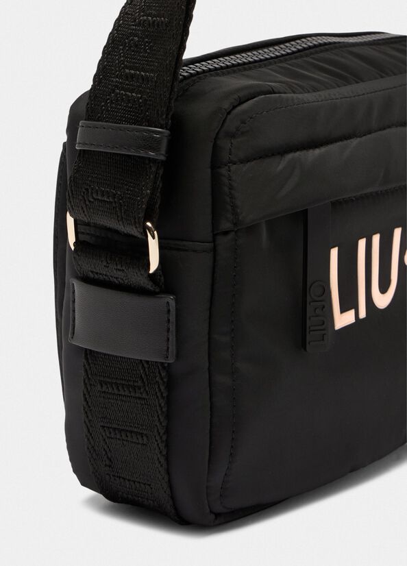 Borsa a tracolla media in nylon LIUJO articolo TF5083T497422222T.U.