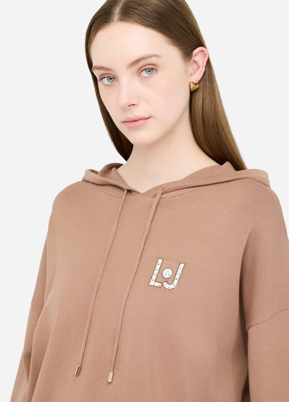 Felpa in maglia LIUJO articolo TF5216MS63LM9936