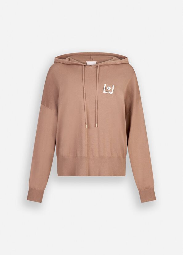 Felpa in maglia LIUJO articolo TF5216MS63LM9936