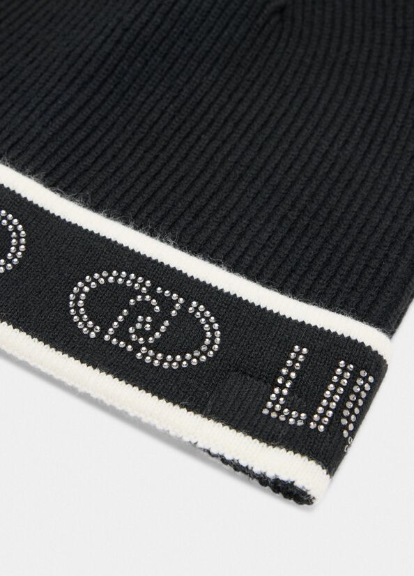 N. articolo TF5243MA92F03N66T.U. Cappello beanie con logo LIUJO