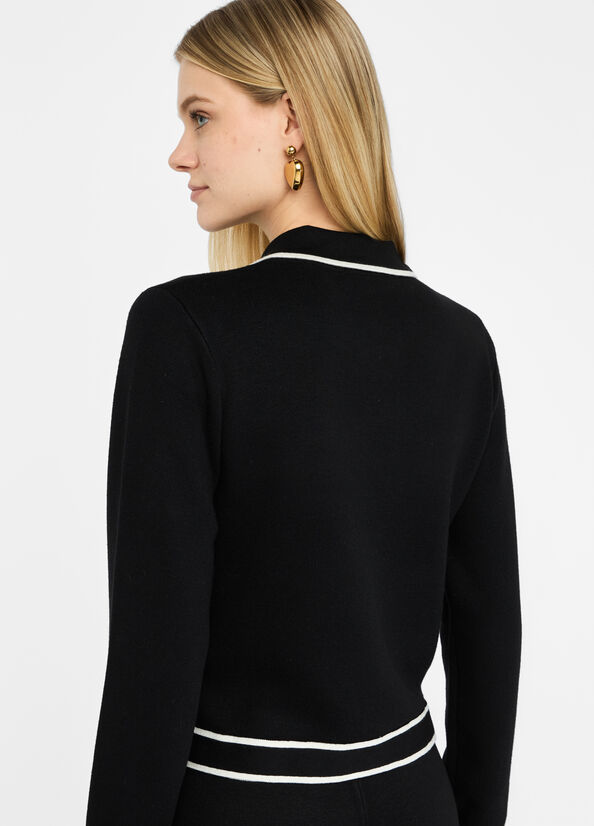 Cardigan con zip LIUJO TF5250MS59L03N66