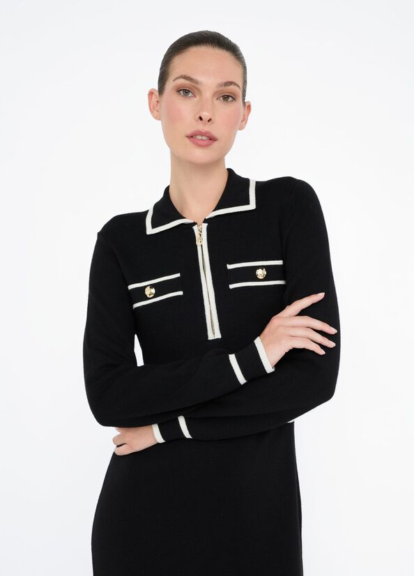 Abito in maglia misto seta LIUJO articolo TF5251MS59L03N66L