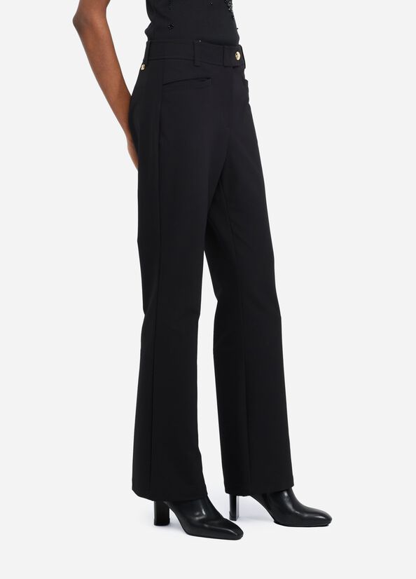 Pantaloni flare a vita alta LIUJO articolo TF5266T262022222