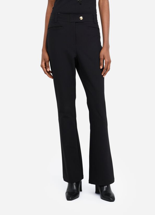 Pantaloni flare a vita alta LIUJO articolo TF5266T262022222