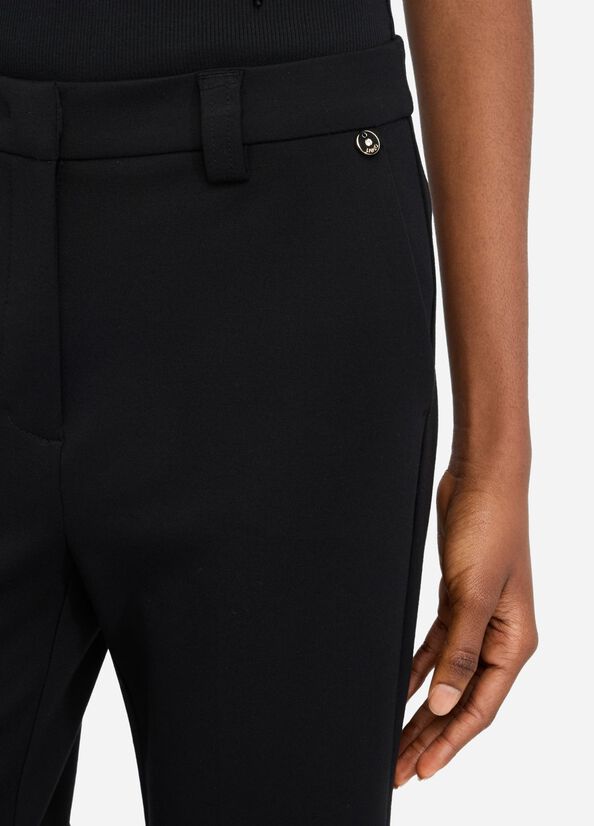 articolo CF5345J18572222C Pantaloni flare eleganti LIUJO
