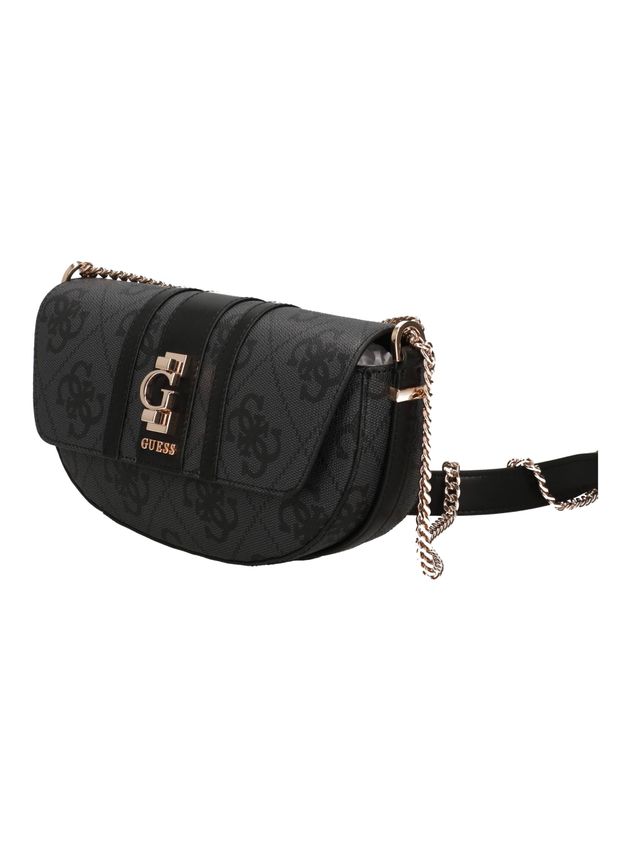 Sac bandoulière femme Guess HWSO78 38210 en charbon.