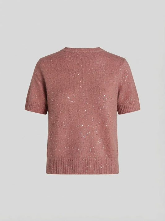 Maglia in misto lana con dettagli lurex e paillettes – Gaudi