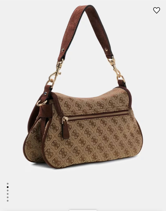 Guess Samantha Logo Shoulder Bag
