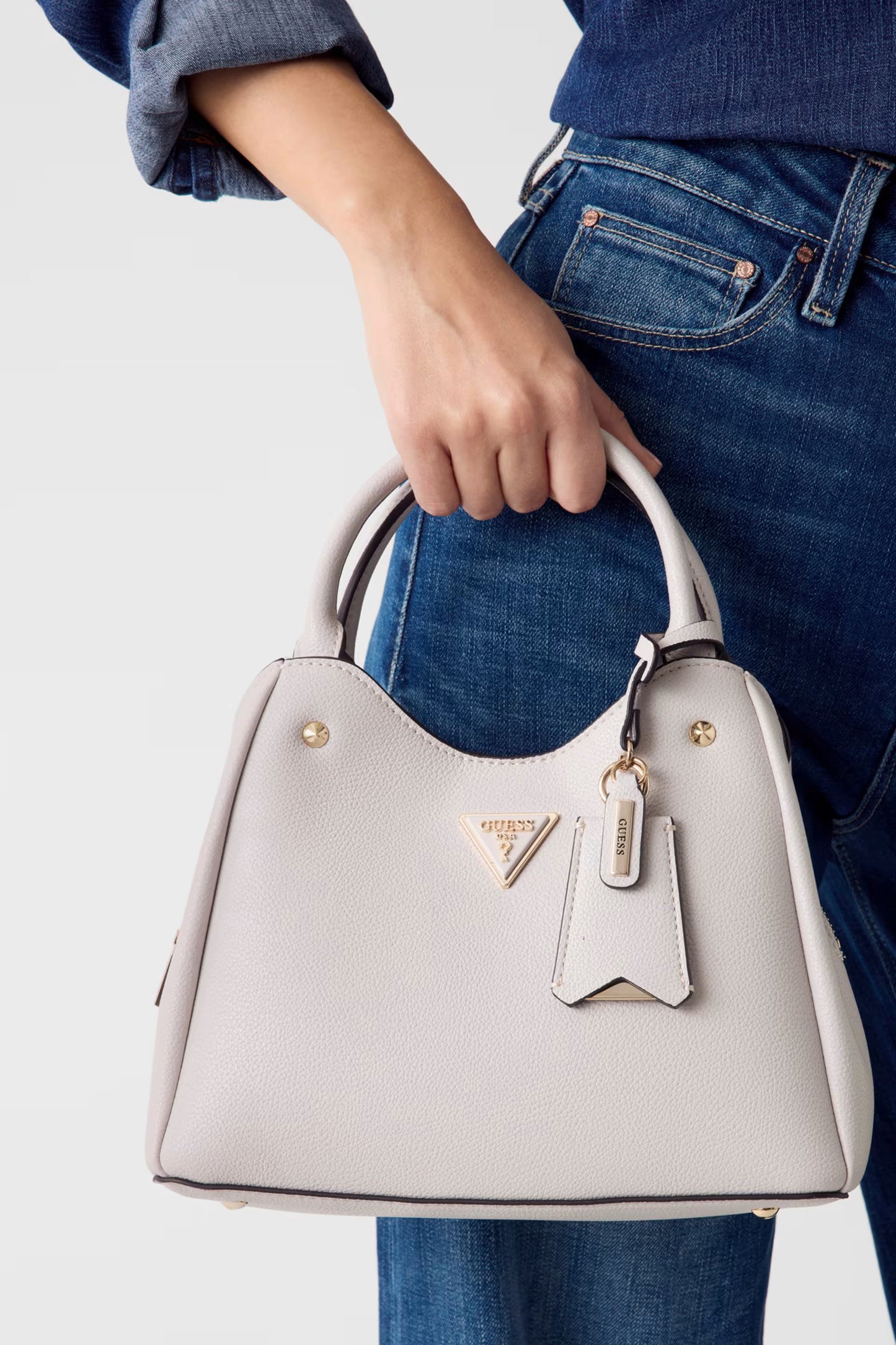 Guess HWBG6974050 Borsa a mano con logo Meridian